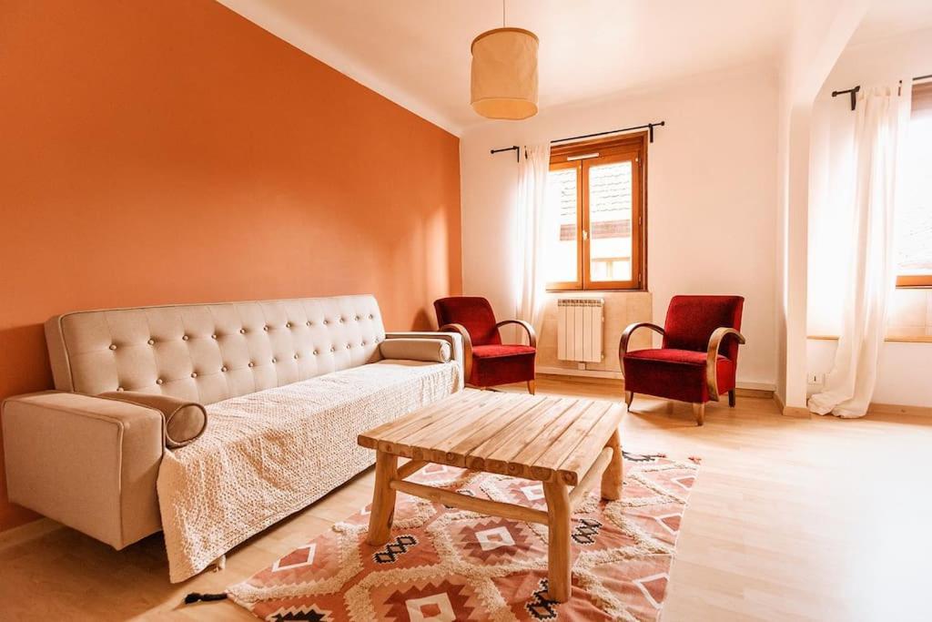 Logement Sur La Route Des Vins Gueberschwihr Buitenkant foto